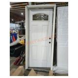 80"x32" door with broken frame.