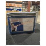 Charisma 3pc Blue Duvet Set King Size