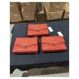 A New Day Red/Orange Purse (Set of 3)