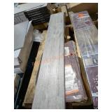 Waterproof rigid core flooring. 19.02sqft/box