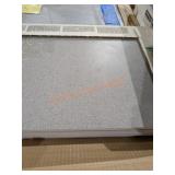 12"x24" greay pearl tile. Aprox 46sqft