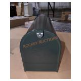 Gibraltar Large Metal Mailbox Green Dented