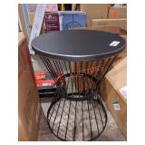 21"H 16"W Metal Wire Side Table