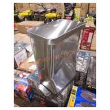 StyleWell 50L stainless steel slim step can with