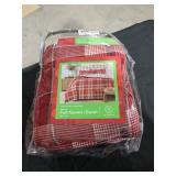 Martha Stewart Flannel Full/Queen Duvet Set