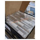 MSI backsplash tile. 9.7sqft/box. 3xthebid