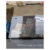 Natural stone mini panels. Broken pieces