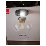 Globe Harrow Flush Mount Light