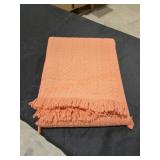 Opal House 60"×86" Peach Throw Blankets