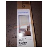 Style Well 37" x 78" Blackout Roller Shades Skid