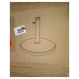 Round umbrella base damaged