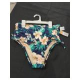 Kona Sol Floral High Waist Swimsuit Bottoms