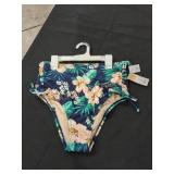 Kona Sol Floral High Waist Swimsuit Bottoms