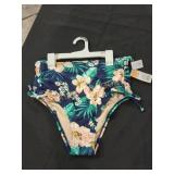 Kona Sol Floral High Waist Swimsuit Bottoms