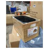 19.5" composite woven basket