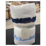 Cloud Island Toddler Quilt Blue/White