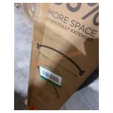 Bath bliss curved shower rod