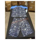 Cat&Jack Blue Pajama Set Youth Large (12/14)