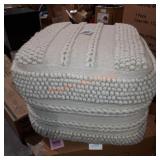 Decor therapy Winifred square pouf