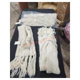 A New Day Knitted Scarves Oatmeal Color