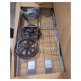 4 wheel folding utility cart