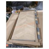 24"x48" tiles. 15.49sqft/box. 7xthebid