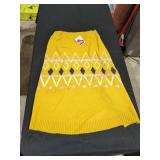Boots&Barkley XXL Dog Sweater Yellow