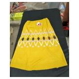 Boots&Barkley XXL Dog Sweater Yellow