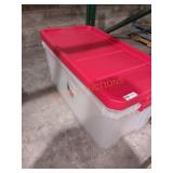 2 Sterilite 39" totes with lids