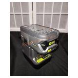 Ryobi 18V 4Ah Lithium Battery and Charger