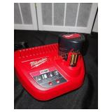 Milwaukee 1.5Ah M12 Battery and Charger