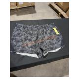 All in Motion Black/Grey Athletic Shorts 2X