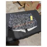 All in Motion Black/Grey Athletic Shorts 1X