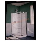 Delta 38" x 72" Sliding Corner Shower Enclosure