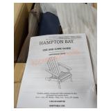 Hampton bay Adirondack chair set
