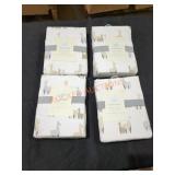 Cloud Island Crib Fitted Sheet Llamas (Set of 4)