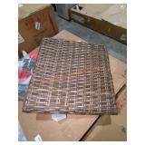 Hampton Bay Rockcliff 18"x18" Side Table Wicker