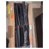 5 shelf metal frame , no shelf boards