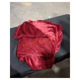 Soft Red 50"×70" Throw Blanket