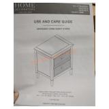 Home decorators Marsden cane night stand