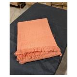 Opal House 60"×86" Peach Throw Blankets