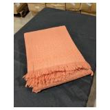 Opal House 60"×86" Peach Throw Blankets