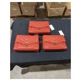 A New Day Red/Orange Purse (Set of 3)
