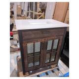 30"W Bathroom Vanity Combo with Backsplash