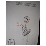 Black matte shower head