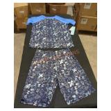 Cat&Jack Blue Pajama Set Youth Large (12/14)