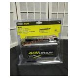 Ryobi 6ah 40v Lithium Battery ONLY