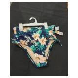 Kona Sol Floral High Waist Swimsuit Bottoms