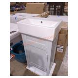 18" Wide 13" Deep Vanity & Sink Combo