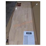 Hardwood Reflections 74"x25" Butcher Block